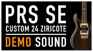 Video thumbnail for PRS SE CUSTOM 24 EXOTIC ZVS Ziricote | DEMO SOUND by Mr.Dibalas