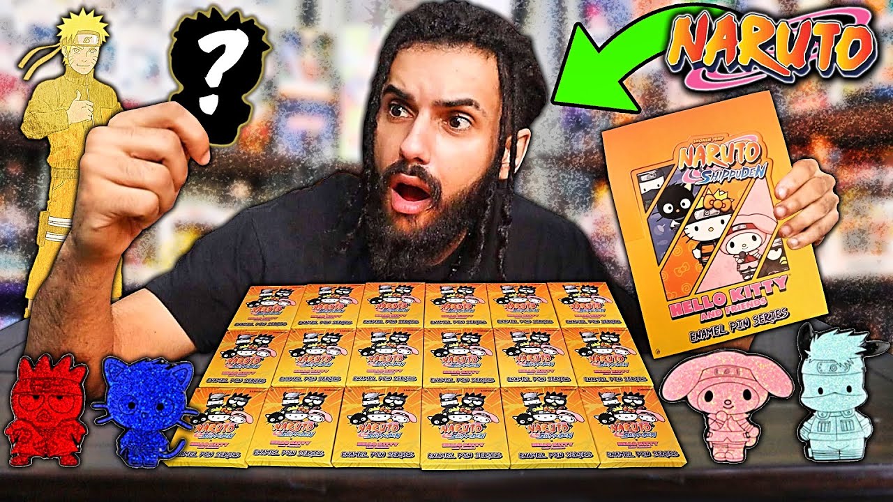 OPENING NARUTO MYSTERY PINS AND HUNTING FOR IMPOSSIBLE 