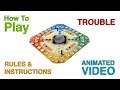 Trouble Board Game Rules & Instructions | Is Trouble like Ludo? Learn How To Play Trouble The Game