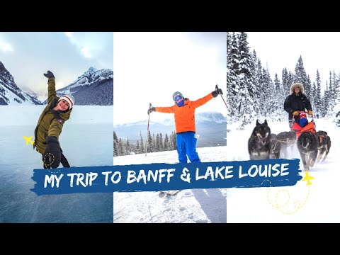 Travelling to Banff and Lake Louise in the Winter! | Jonathan Thompson Travel Vlog