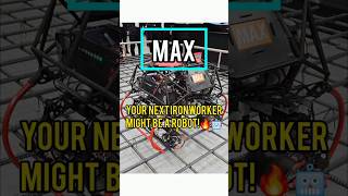 🏗️ 🤖MAX’s Autonomous Mobile Tying Robot: The Future of Construction Automation!