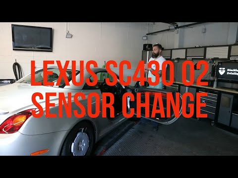 Blackbeard's Detailing - Project SC430 - O2 Sensor Change - Fault Code P0135 - Lexus - Bosch