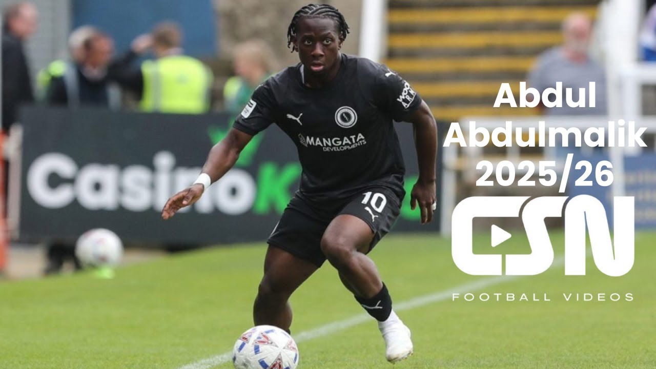 Abdul Abdulmalik (Boreham Wood FC) - Goals, Skills & Assists 2025/26 | HD - YouTube