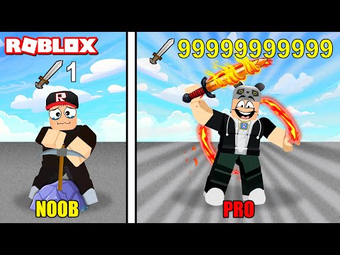 Noob vs Pro Kılıç Oyunu !! - Roblox Pull a Sword