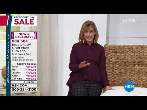 HSN | Beautyrest Mattresses 02.18.2019 - 11 AM