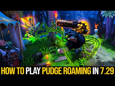 This Guy Will TEACH You How To Play ROAMING Pudge In 7.29 | Pudge Official