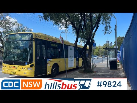 CDC Hillsbus #9824 on Route 664