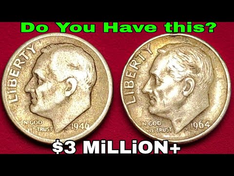 Top 10 Rare Roosevelt Dimes Worth BIG MONEY in Auctions 2025 💰 | Rare Coin Secrets USA