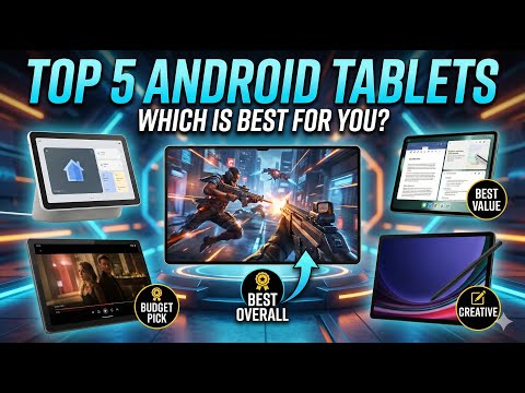 Top 5: Best Android Tablets of 2026 – Samsung/Google/Lenovo and more!