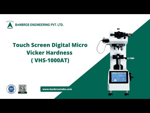 Touch Screen Digital Micro Vicker Hardness Tester with Printer Benchtop Hardness Tester