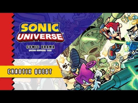 SONIC UNIVERSE #49 Comic Drama [Chaotix Quest]