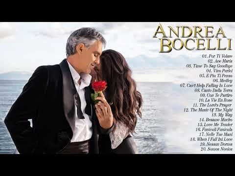 Andrea Bocelli Greatest Hits Full Album 2021 🎤 Best Andrea Bocelli Songs of All Time 2021