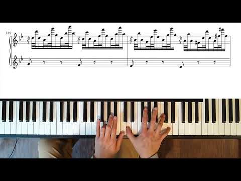 H.I.F. Biber - Mystery (Rosary) Sonatas: Passacaglia (piano transcription played on CLP-785)