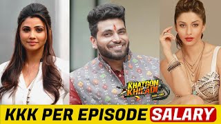 Highest Paid Salary in Khatron Ke Khiladi 13 - Daisy Shah I Shiv Thakare I Abdu