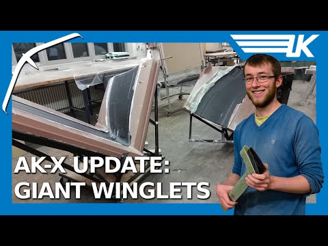 Giant Winglets on a Glider - AK-X December Update