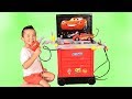 Service Station Toys Unboxing And Playing Fun With CKN