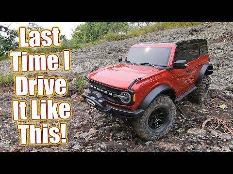 One Last Run! Traxxas TRX-4 2021 Ford Bronco Action | RC Driver