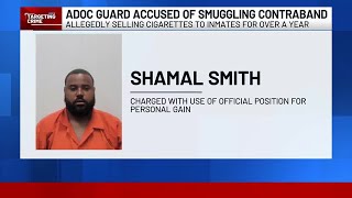ADOC guard accused of selling contraband to inmates
