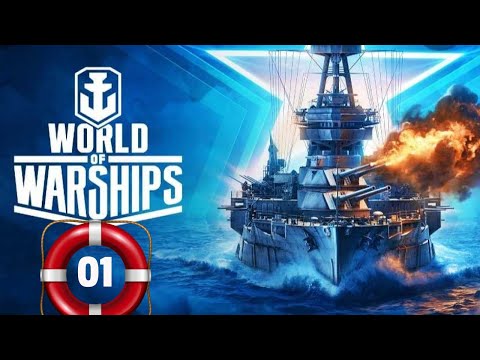 World of Warships Gameplay German #001 - Let's Play World of Warships Deutsch