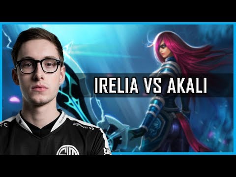 TSM BJERGSEN İRELİA VS AKALİ | İRELİA OYNANIŞ