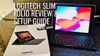 Logitech Slim Folio Keyboard Review & Setup