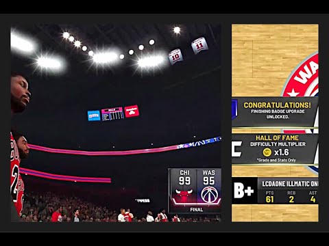 NBA 2K20 MY CAREER MODE EP. 72 PART 1 WORLD CHAMPS SEASON 2021 BULLS VS WIZARDS