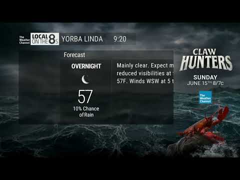 TWC IntelliStar 2 XD Local Forecast [Yorba Linda] (June 9th, 2025)