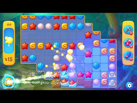 Fishdom 🐠 🐟 - Level 104