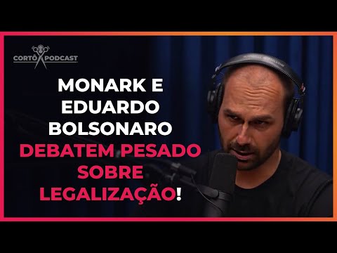 DEBATE SOBRE A ERVA ENTRE EDUARDO BOLSONARO E MONARK | FLOW PODCAST
