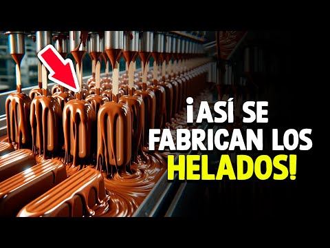 ¿Cómo Se Hacen Los Helados? [Proceso En Fábrica]