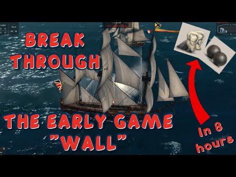 SET UP CRAFTING FIRST! Full Naval Action Early Game Guide. Optimized Start. FULL INDEPENDENCE.