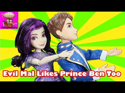 Evil Mal Likes Prince Ben Too - Part 10 - Mal and Ben are Together Descendants Disney
