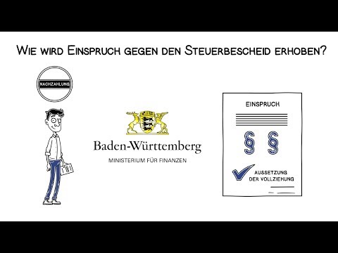 Einspruch gegen den Steuerbescheid - erkärt in 2 Minuten!