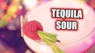 HOW TO MAKE A TEQUILA SOUR! (DANGEROUS RECIPE)