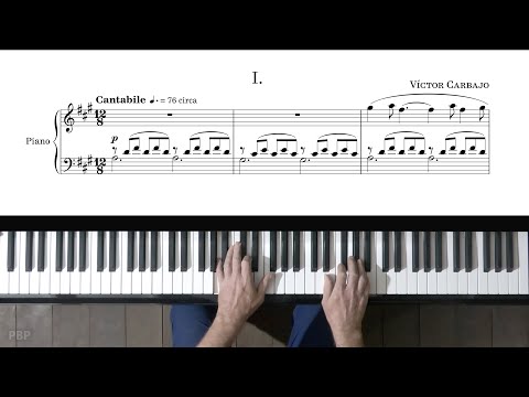 "12 Lullabies For Victoria - No.1" by Victor Carbajo + FREE sheet music