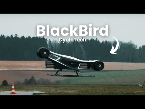 CycloTech Blackbird Flying Car Ready To Takeoff in 2025 | Revolutionizing Aircraft Design