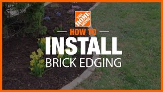 How to Install Brick Edging with @ThriftDiving | The Home Depot