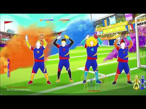 Footballdance-warmingup