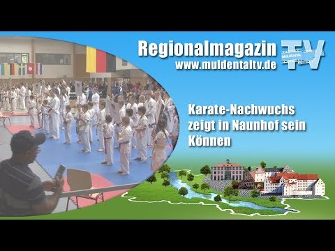 Young karate talent shows off his skills in Naunhof