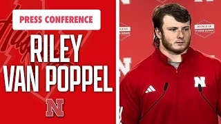 Nebraska football DL Riley Van Poppel on confidence this spring, weight gain & more I HuskerOnline