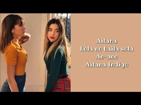 Aitana,Lola Índigo - Me Quedo (Letra)
