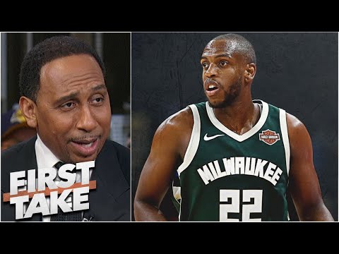 First Take | Stephen A. SURPRISED Buck def.Warriors 138-99: Khris Middleton scored 31 points
