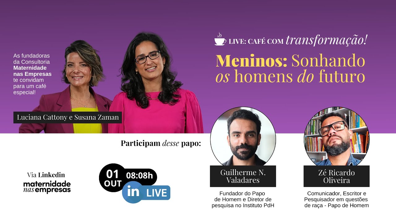 Live - Meninos: Sonhando os Homens do Futuro