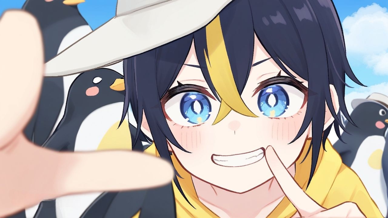 【ばんグラPalworld】南極で昭和基地を作るペンギンVtuber #japanese #vtuber #shorts #subtitles