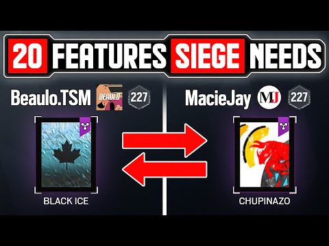 20 THINGS That SHOULD Be In Rainbow Six Siege