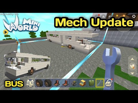 Mini world block art - Bus (Mech Update)