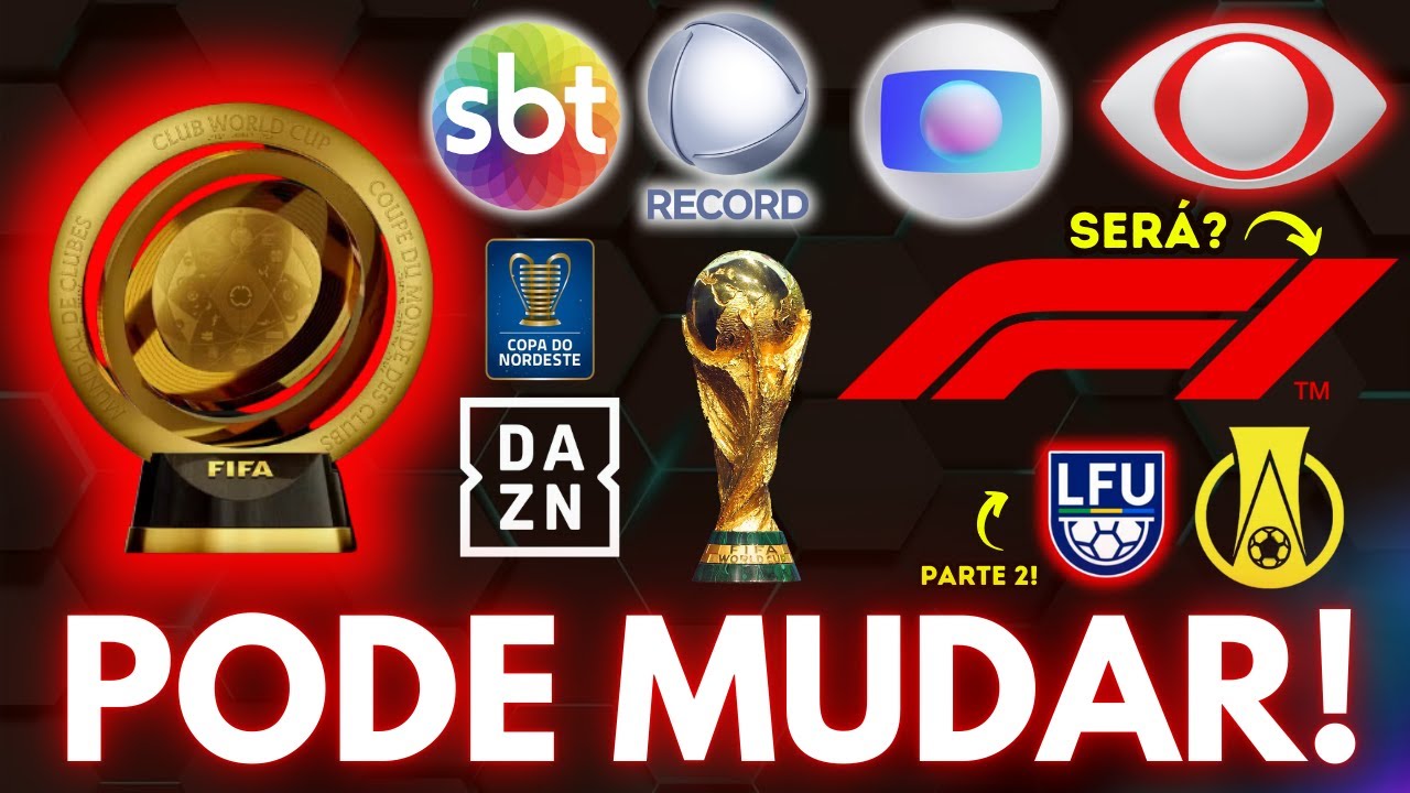 5 COMPETIÇÕES que terão DIREITOS de TV em jogo em 2025!