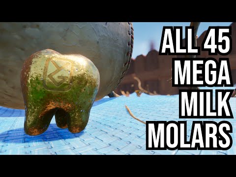 Grounded ALL 45 Mega Milk Molar Locations - YouTube
