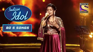Orchestra के साथ Arunita ने किया Perform &quot;Satyam Shivam Sundaram&quot; गाने पर | Indian Idol | 90&#39;s Hits
