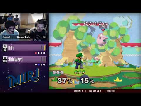 Imurj 2 - Siddward (Luigi) vs AG | HiFi (Jigglypuff) - Winners Semis